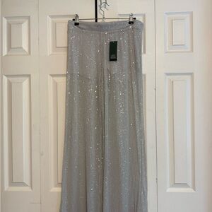 Wild‎ Fable Silver Wide Leg Pants